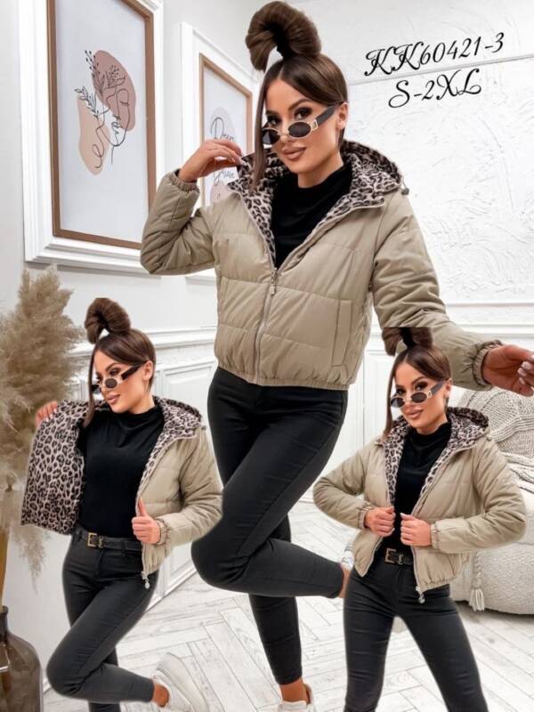 Kurtki damskie cienki Roz S-2XL, 1 Kolor Paczka 5 szt 1